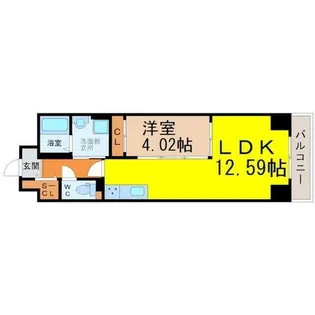 Primal千種stelo【5階】の間取り