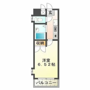 ラシャンブル神戸【1階】の間取り