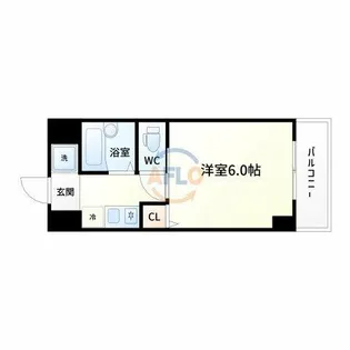 グランメール【4階】の間取り