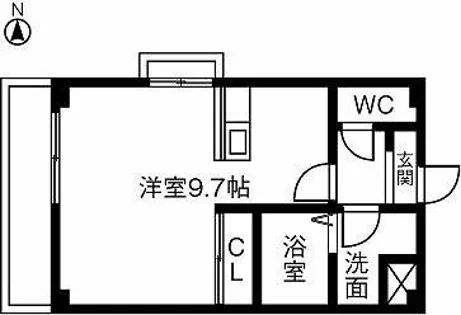 柿の木坂【3階】の間取り