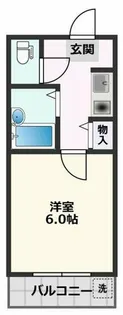 アイワステーションビルⅥ号館【5階】の間取り
