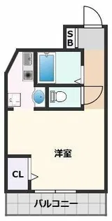 ルミナス岸部【2階】の間取り