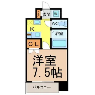 パルティール千種【11階】の間取り