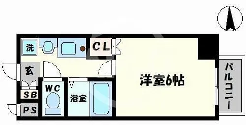 Villa Kei【5階】の間取り