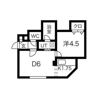 サークルI 澄川B【3階】の間取り