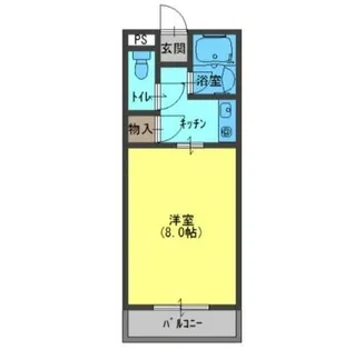 ロータリーマンション萱島西【1階】の間取り