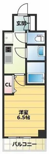 アルティザ江坂【3階】の間取り