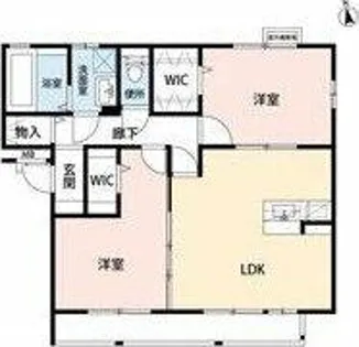 ダイナエレガント【301号室】の間取り