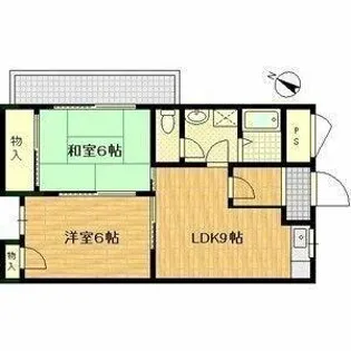 MITSUIマンション【1階】の間取り