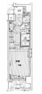 サムティ中之島公園南【5階】の間取り