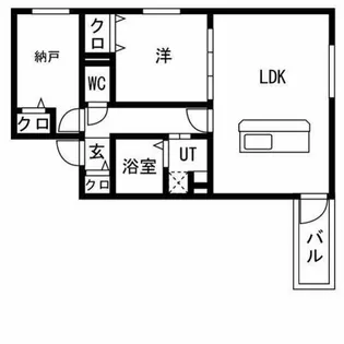 RUSCELLO守山【1階】の間取り