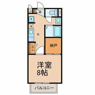 ソフィアノダ【1階】の間取り