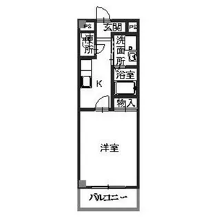 AIOI壱番館【2階】の間取り