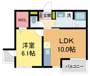 セントグリーンガーデンII【302号室】の間取り