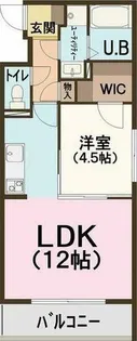 メープルコート【4階】の間取り