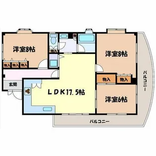 No.ビル【3階】の間取り