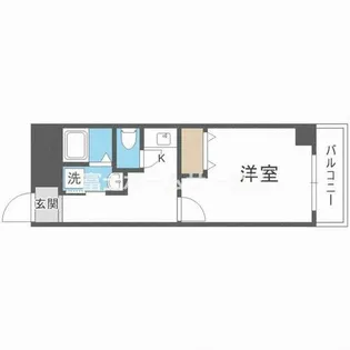 IF都島【4階】の間取り