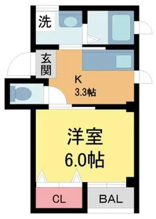 第2ビーグルマンション【202号室】の間取り