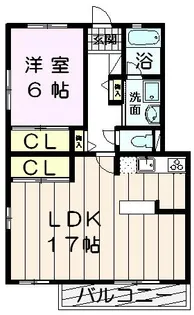Espacio【1階】の間取り