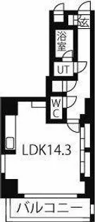 スタジオスクエア大須【9階】の間取り
