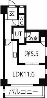スタジオスクエア大須【8階】の間取り