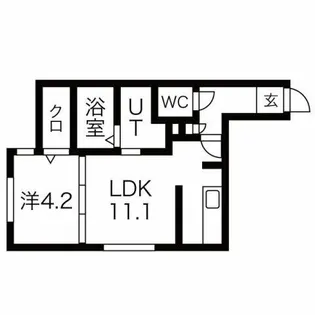 Kuraxia【2階】の間取り