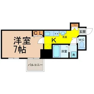 レジデンス名古屋千代田【8階】の間取り