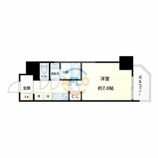 アリエ【0201号室】の間取り