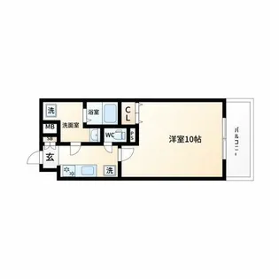 ベイサイドパークOSAKAサウスレジデンシス【14階】の間取り