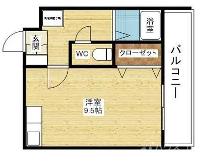 GOLD MANSION【5階】の間取り