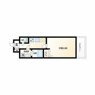 ベイサイドパークOSAKAサウスレジデンシス【3階】の間取り