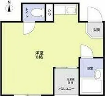 大啓ビル【3C号室】の間取り