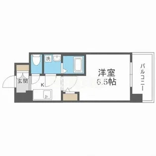 エスリード梅田グレイス【3階】の間取り