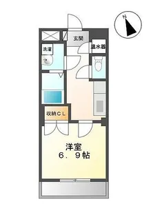 フェリシア千成【3階】の間取り