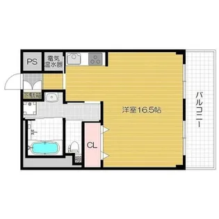 サンリスタ守口【5階】の間取り