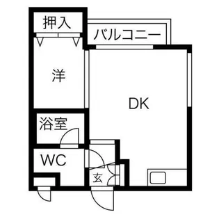 グランメール弘道館第1【1階】の間取り