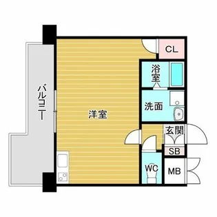 プレサンス東三国エンブレイス【7階】の間取り