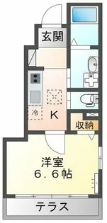 グレーシア ケーズ【1階】の間取り
