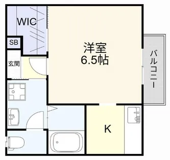 ソフィア下曽根【205号室】の間取り