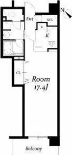 ロイヤルパークス千種【2階】の間取り