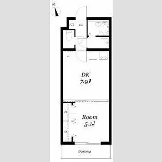 城木館【4階】の間取り