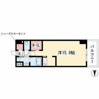 Viare storia【4階】の間取り