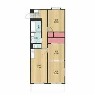 プレシアス赤城【3階】の間取り