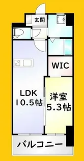 グレース上富野【4階】の間取り