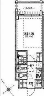 S-RESIDENCE都島【11階】の間取り