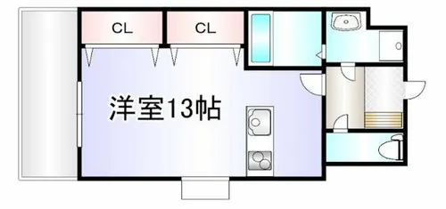 ウィークスステラ【7階】の間取り