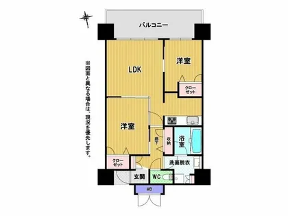 CPタワー【8階】の間取り