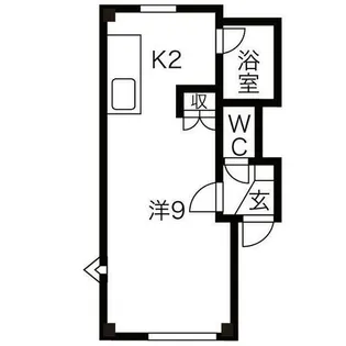 ハイアット麻生【3階】の間取り
