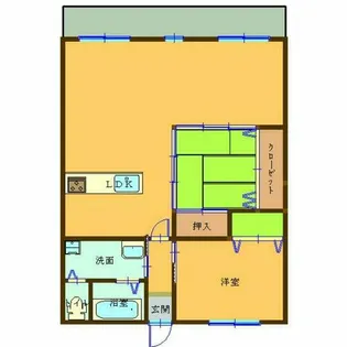 シェソワ東山【2階】の間取り