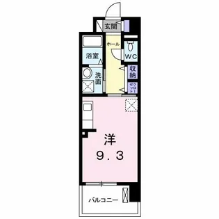 グランドール到津フォレスト【9階】の間取り